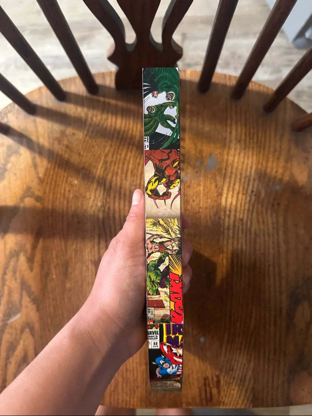 Marvel Comic Collage Letter J
